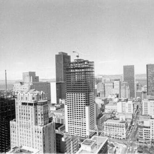 [View of Downtown San Francisco, looking northeast to southeast from St. Francis Tower]