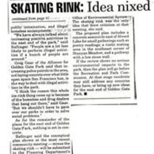 Golden Gate Park Skating-Rink..., SF Independent, Oct. 26 1999, 2 of 2
