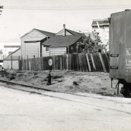 [Southern Pacific's small branch line in the Mission district]
