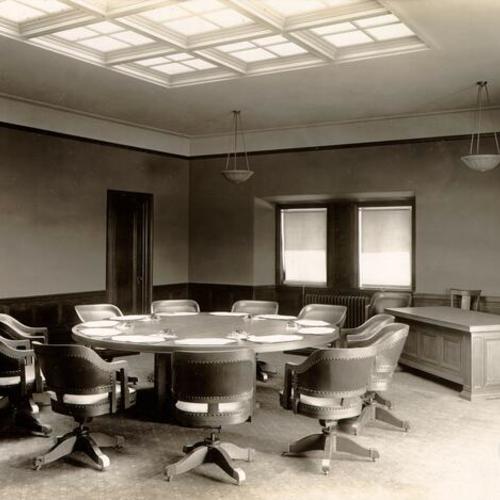 [Interior of Main Library - Trustees Room]