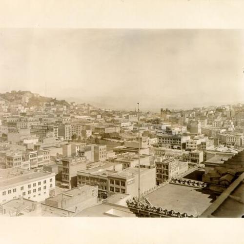 [View of San Francisco, looking north from California Street, near Montgomery]