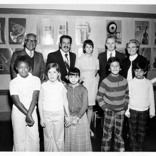 [Students and members of Kodaly Fellowships at Edison School]
