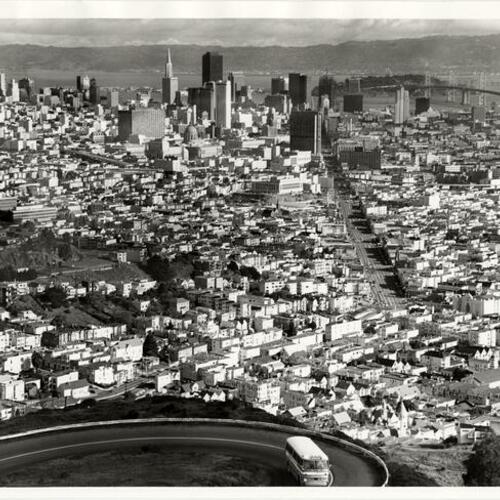 [View of San Francisco from Twin Peaks]