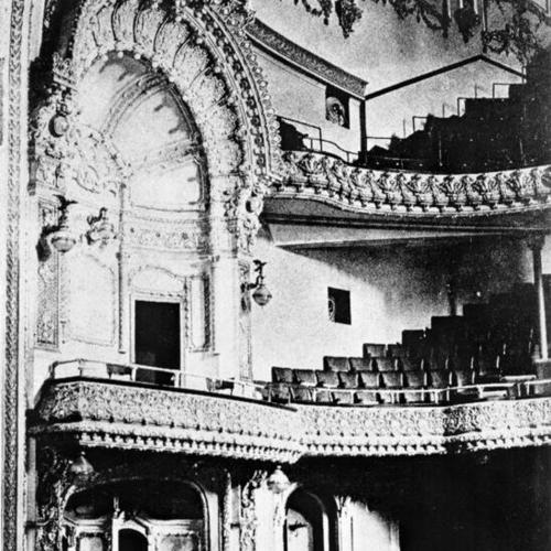 [Interior of the Majestic Theater]