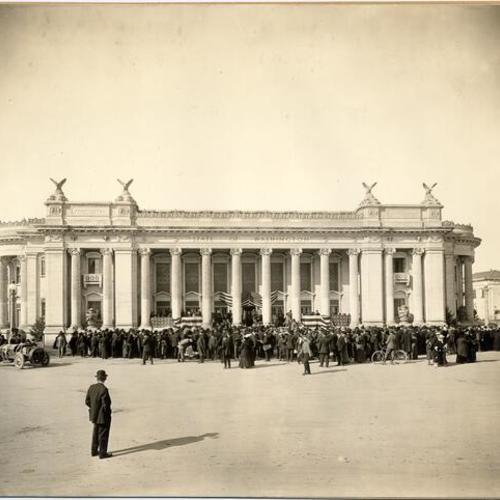 [Dedication of Washington State Building at the Panama-Pacific International Exposition]