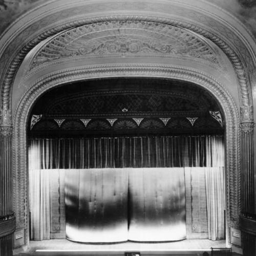 [Stage of the Warfield Theatre]