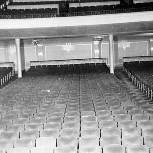 [Main floor of the New Fillmore Theater]