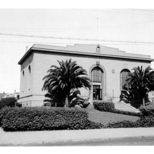 [Exterior of Richmond Branch Library]