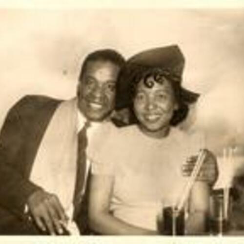 ["James and Thelma" at the Showboat nightclub]