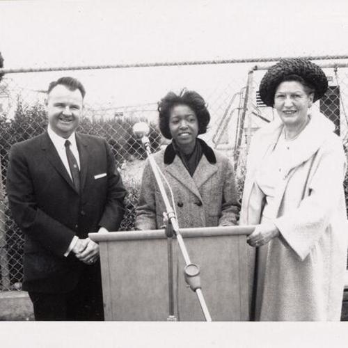 [Groundbreaking Ceremony of the Western Addition Branch Library]