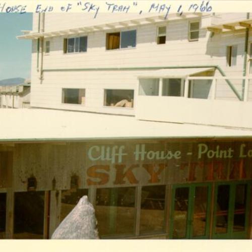 Cliff House, end of "Sky Tram", May 1, 1966
