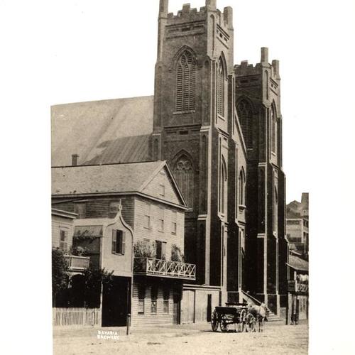 [St. Francis Church, Vallejo St., 1865]