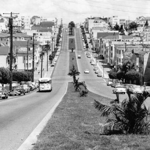 [View of Dolores from 24th Street]