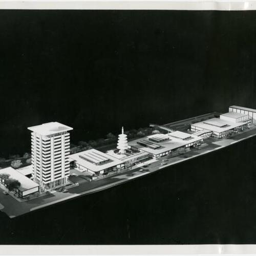 [Model of Japanese Cultural and Trade Center]