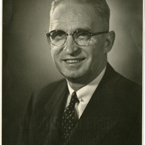 [Portrait of Dr. Harold A. Hill, M.D.]