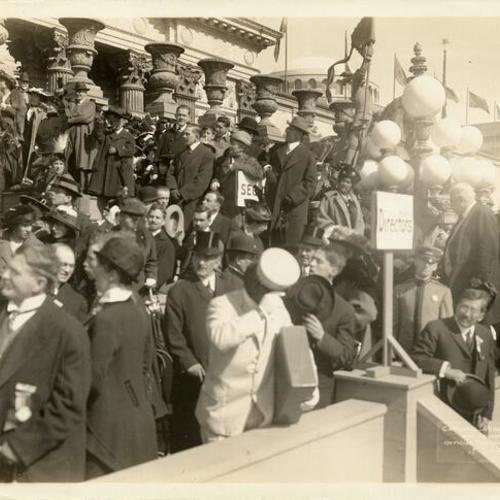 [Ceremony at the Panama-Pacific International Exposition]