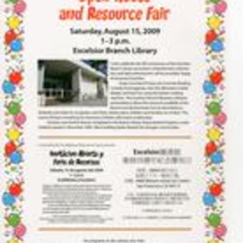 Open House and Resource Fair