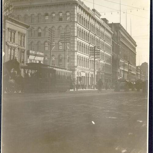 Flood building. Fourth and Market streets. 1903