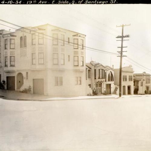 [East side of 19th Avenue, south of Santiago Street]
