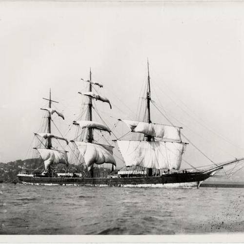 [Sailing ship "Lady Isabella"]