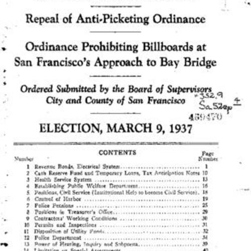 1937-03-09, San Francisco Voter Information Pamphlet