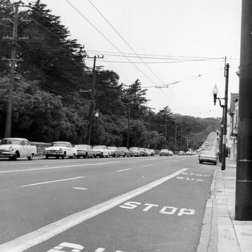[Fulton street looking west from Stanyan]