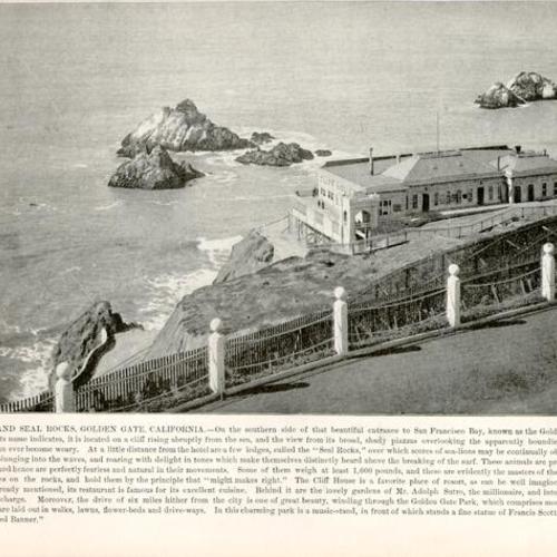 Cliff House and Seal Rocks, Golden Gate, California