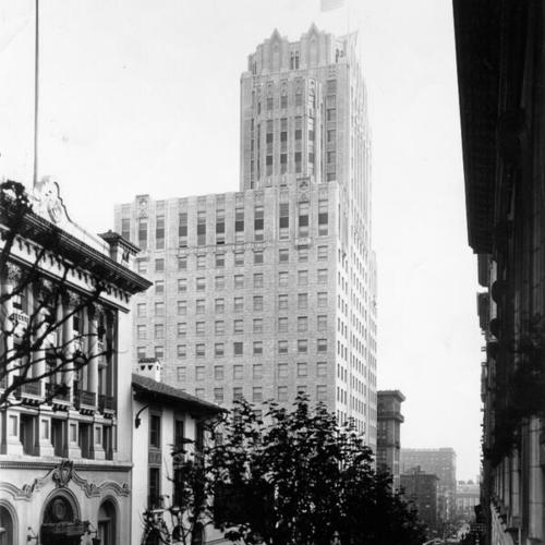 [Sir Francis Drake Hotel located at Powell and Sutter Streets]