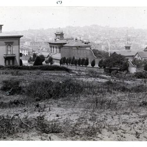 [View of John Rosenfeld's and Captain Goodall's houses]