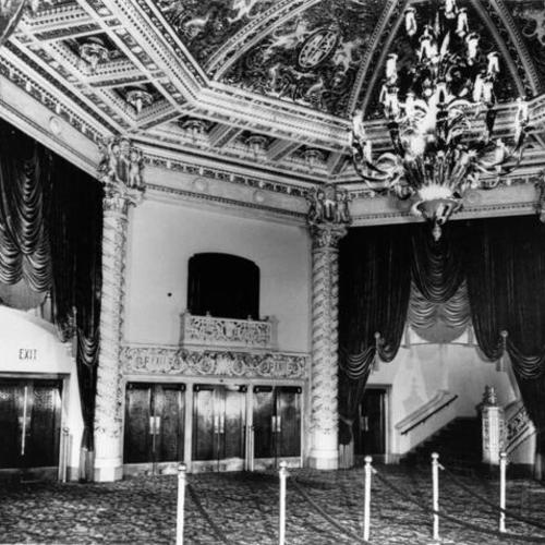 [Paramount foyer after 1930 remodelling]
