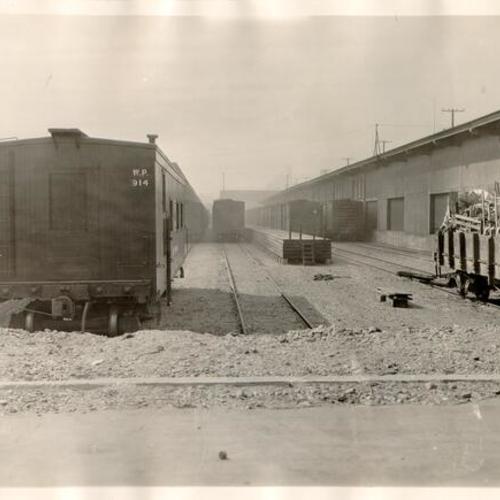 [Western Pacific Railroad yard, 7th and Brannan streets]