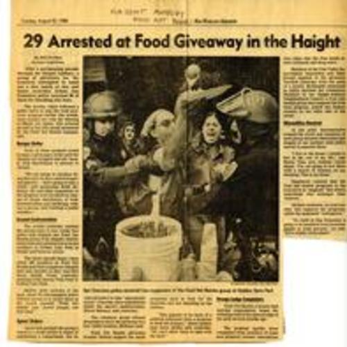 29 Arrested..., San Francisco Chronicle, August 30 1988