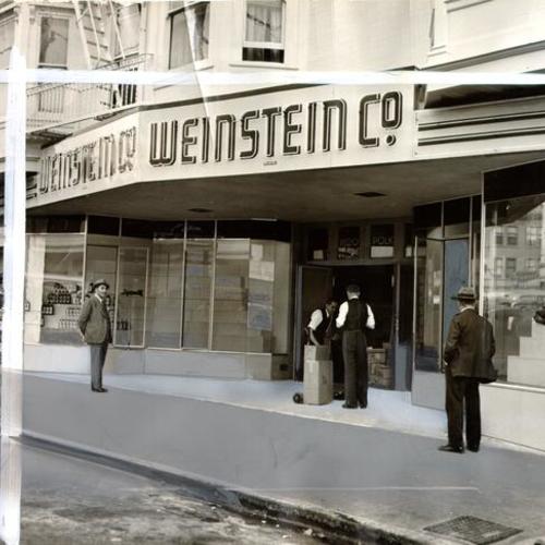 [Exterior of Weinstein Company store at 1620 Polk Street]