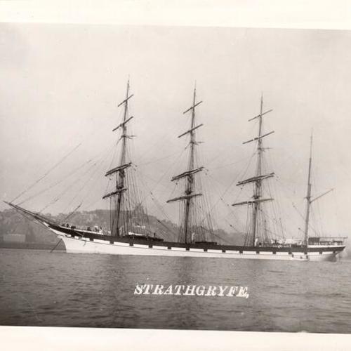 [Sailing Ship "Strathgryfe"]