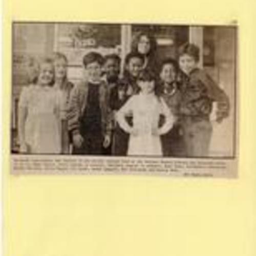 Bookmark contestants and winners, Potrero View, December 1982