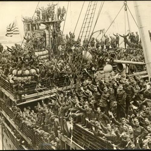[Army Embarkations to the Great War in 1917, San Francisco's own 363rd]