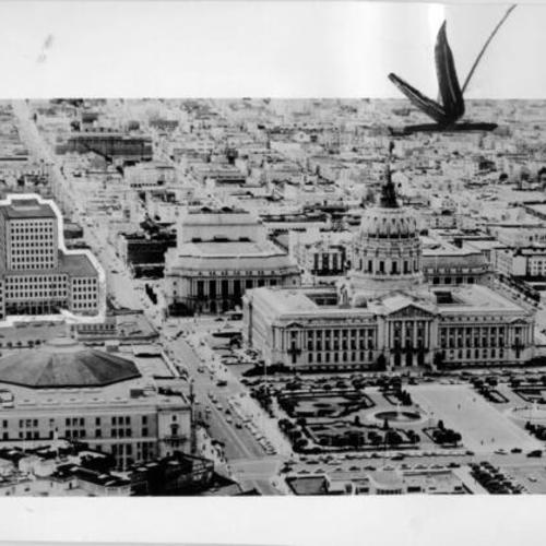 [Aerial view of the Civic Center]