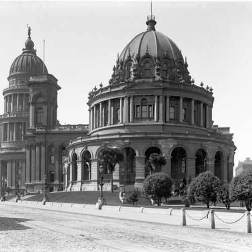 City Hall and Hall of Records from McAllister Street