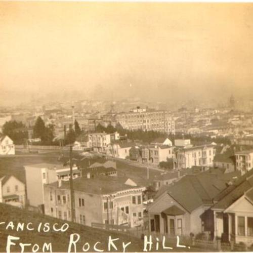[View of San Francisco, looking northeast from Rocky Hill]