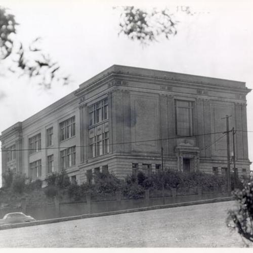 [Alta Vista School located at Hayes and Pierce streets, later known as Louise M. Lombard School]