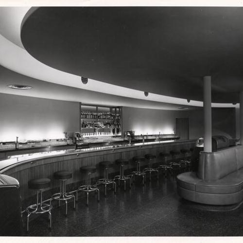 [Bar inside Sailors Union Of The Pacific headquarters]