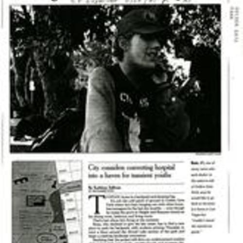 Young, Homeless and Displaced..., SF Examiner, Nov. 20 1997, 1 of 2