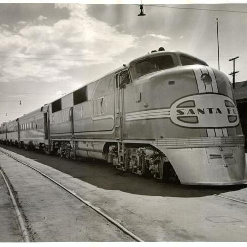 [Santa Fe Railway Company train "Golden Gate"]