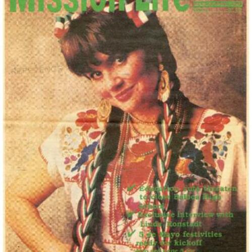 Interview; Linda Ronstadt, Mission Life, March 1991