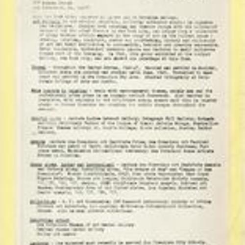 Biographical Information of Jean Halpert- Ryden, Pamphlet File