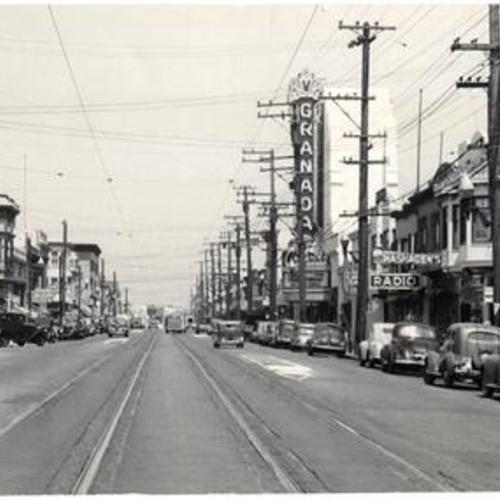 [Persia and Mission streets in the Excelsior District]