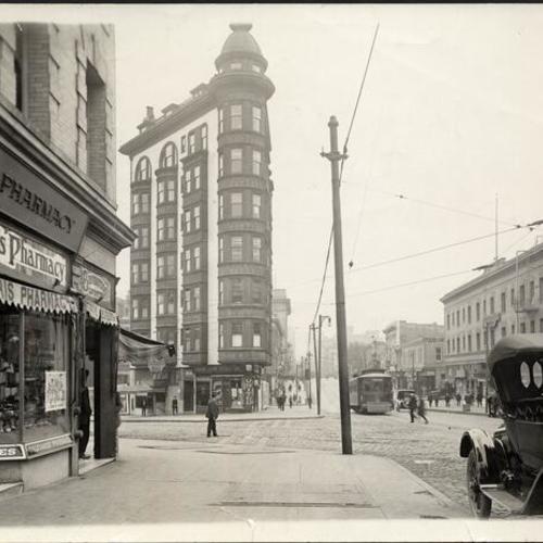 [Sentinel Building at corner of Kearny and Pacific street]