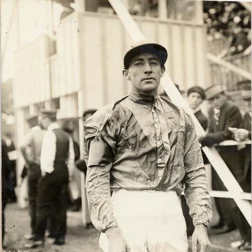 [Jockey H. Roberts at the Panama-Pacific International Exposition]