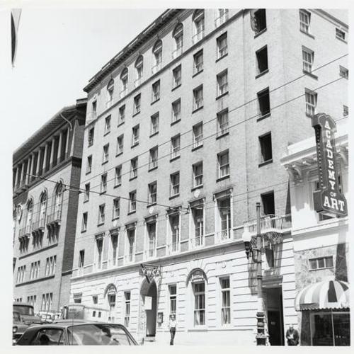 [Exterior of Y.W.C.A. at 620 Sutter Street]