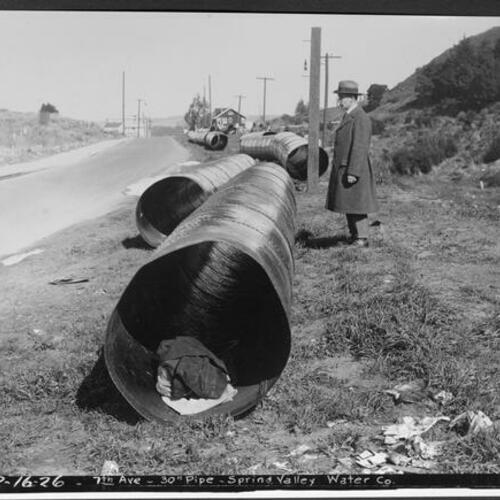 [7th Avenue - 30" pipe - Spring Valley Water Co.]
